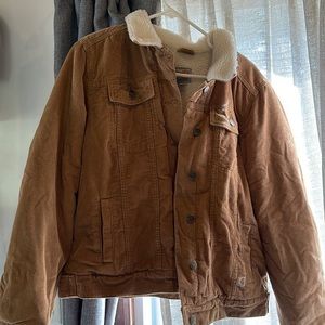 Women’s L corduroy carhartt jacket